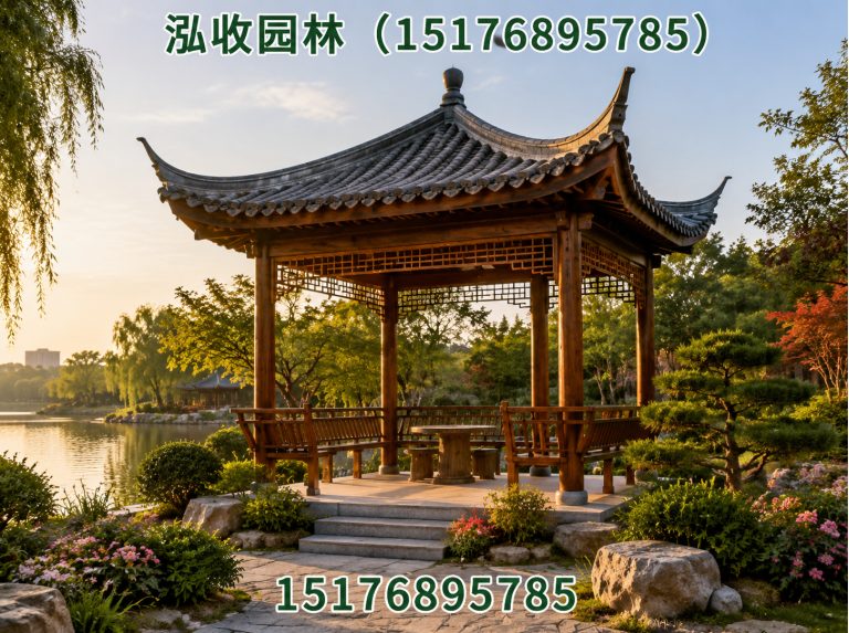 保山防腐木展示图